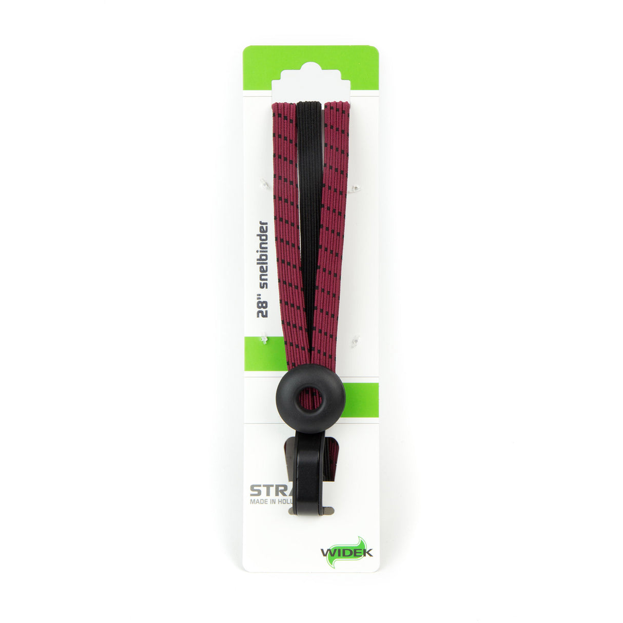 Qibbel Widk Triobinder Auge mit Haken 3x12mm schwarzer Bordeaux