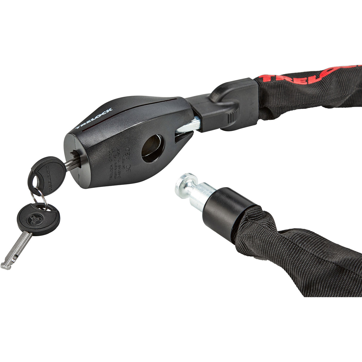 Trelock BC 480 Fahrradkettenschloss 110 cm schwarz