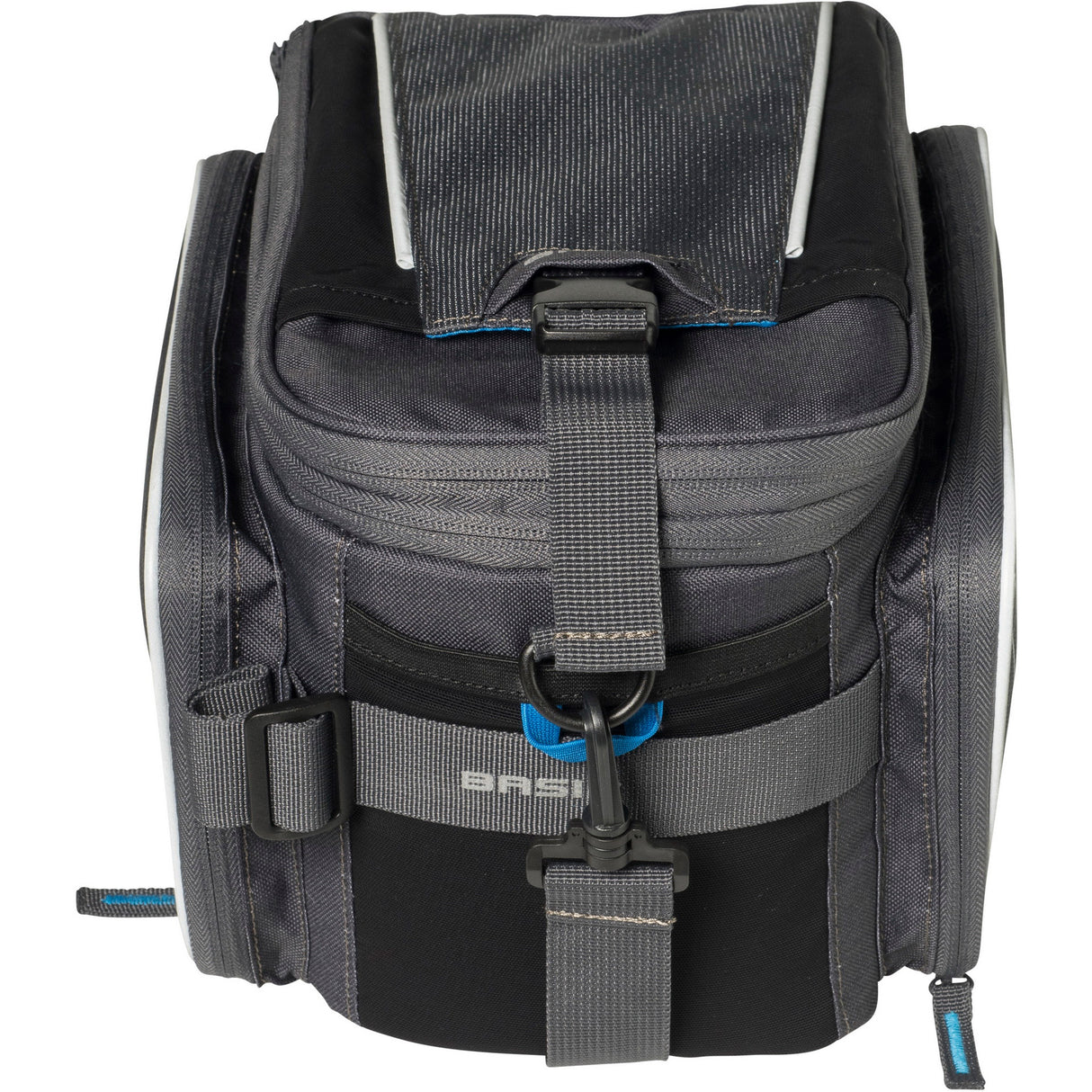 Basil Sport Design Trunksack-Grau-Fahrradbagagaagaagraagertas, 7-15L, Wasserabweis für regelmäßiges Fahrrad und E-Bike