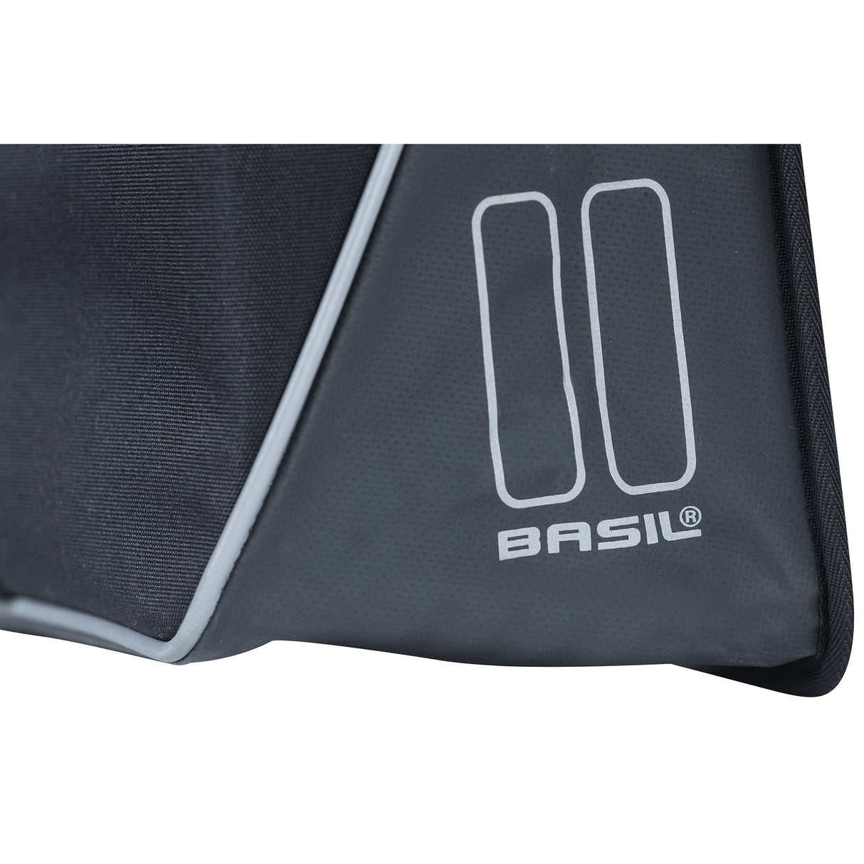 Basilikum Doppelfahrradbeutel, schwarz, Wasser -Repellent, 35l