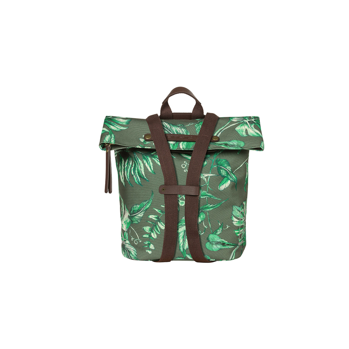 Basilikum immer grünes Fahrrad-Rucksack Beige 14-19l