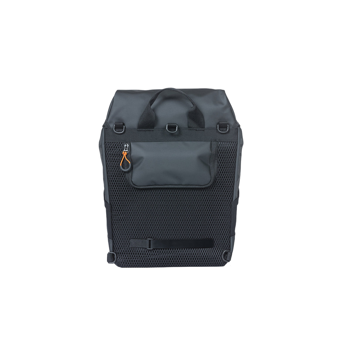 Basilikum Miles Tarpaulin Fahrrad -Rucksack Nordlich - wasserdichte schwarze Rucksack für Radfahrer - 17L - Unisex - Sporty - Schwarz