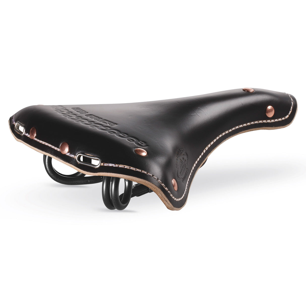 Selle Monte Grappa Monte Grappa Sattel Oxford Club Sport Leder schwarz