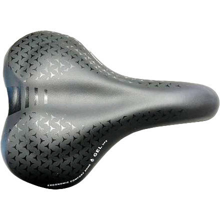 Selle Monte Grappa Monte Grappa Sattel Aola 6200 Gel plus Elastomeer Rail Schwarz