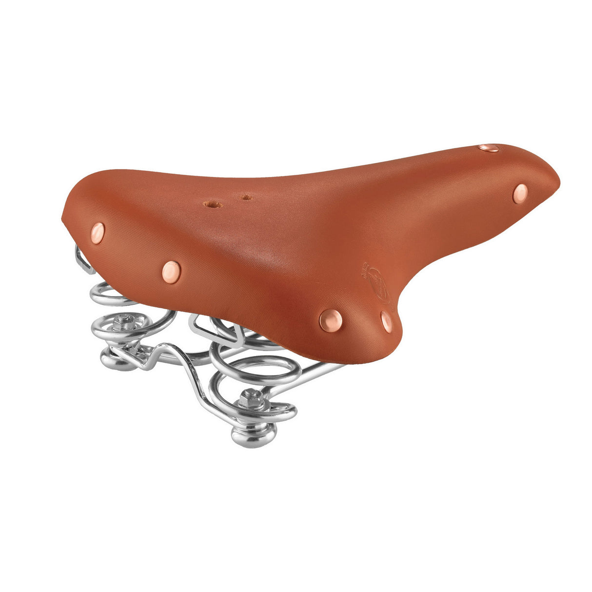 Monte Grappa Sattel weicher Leder Cognac