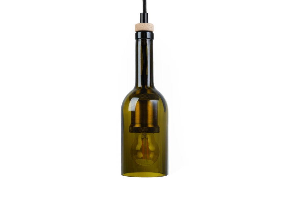 Abgehängte Lampe - Olive