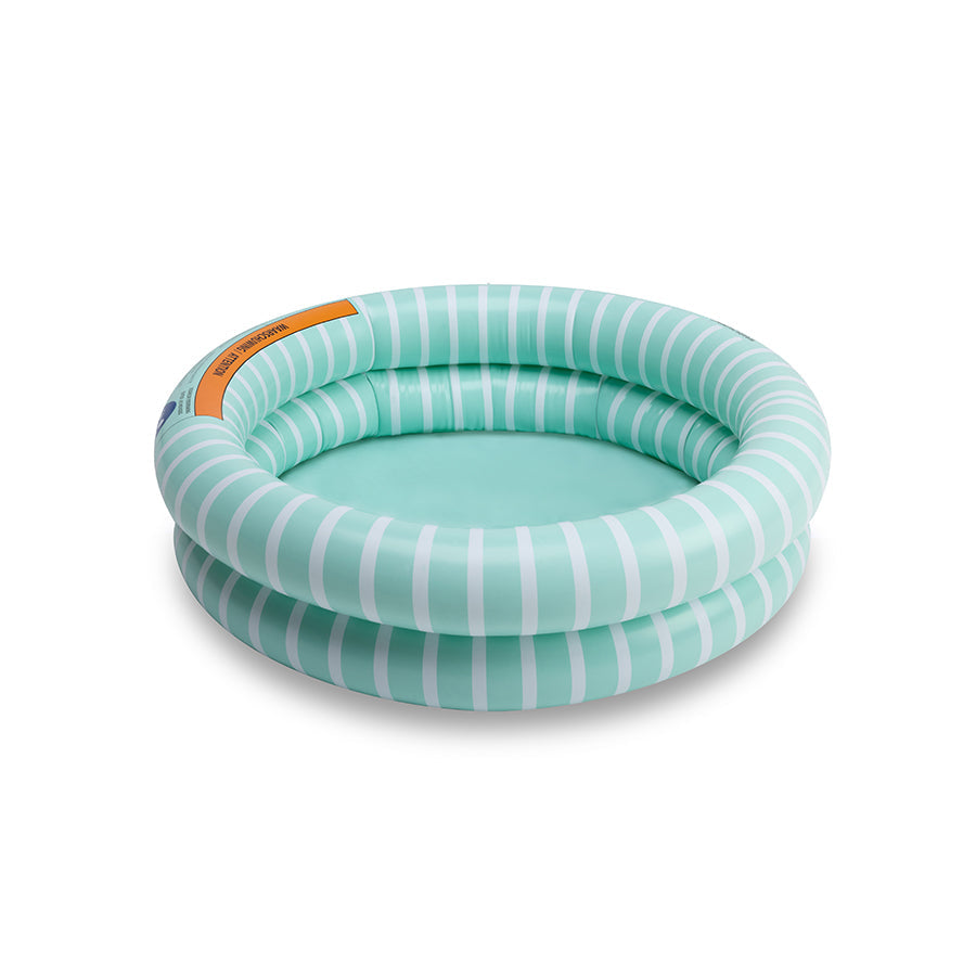 Resort-Streifen | grünes Schwimmbad ø 60 cm