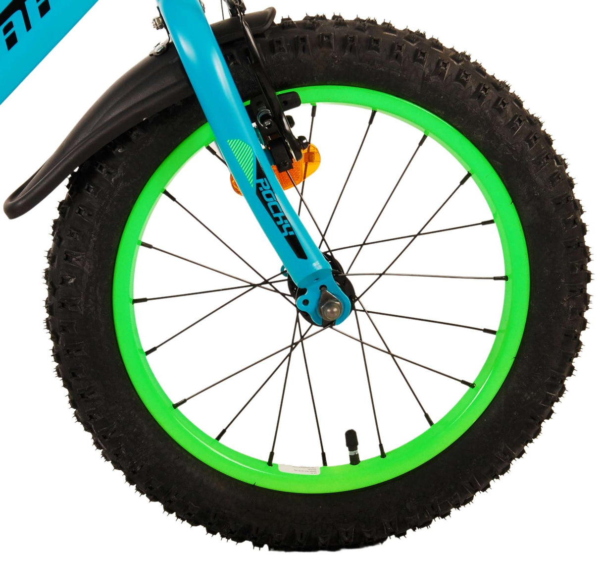 Volare Rocky Children's Bike Boys 16 Zoll grün zwei Handbremsen