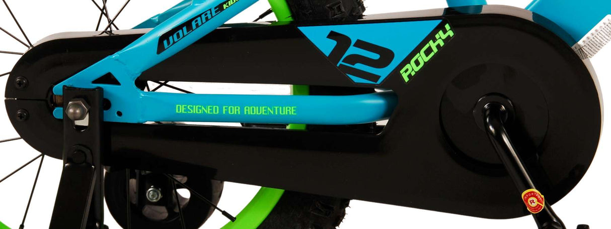 Volare Rocky Children's Bike Boys 16 Zoll grün zwei Handbremsen