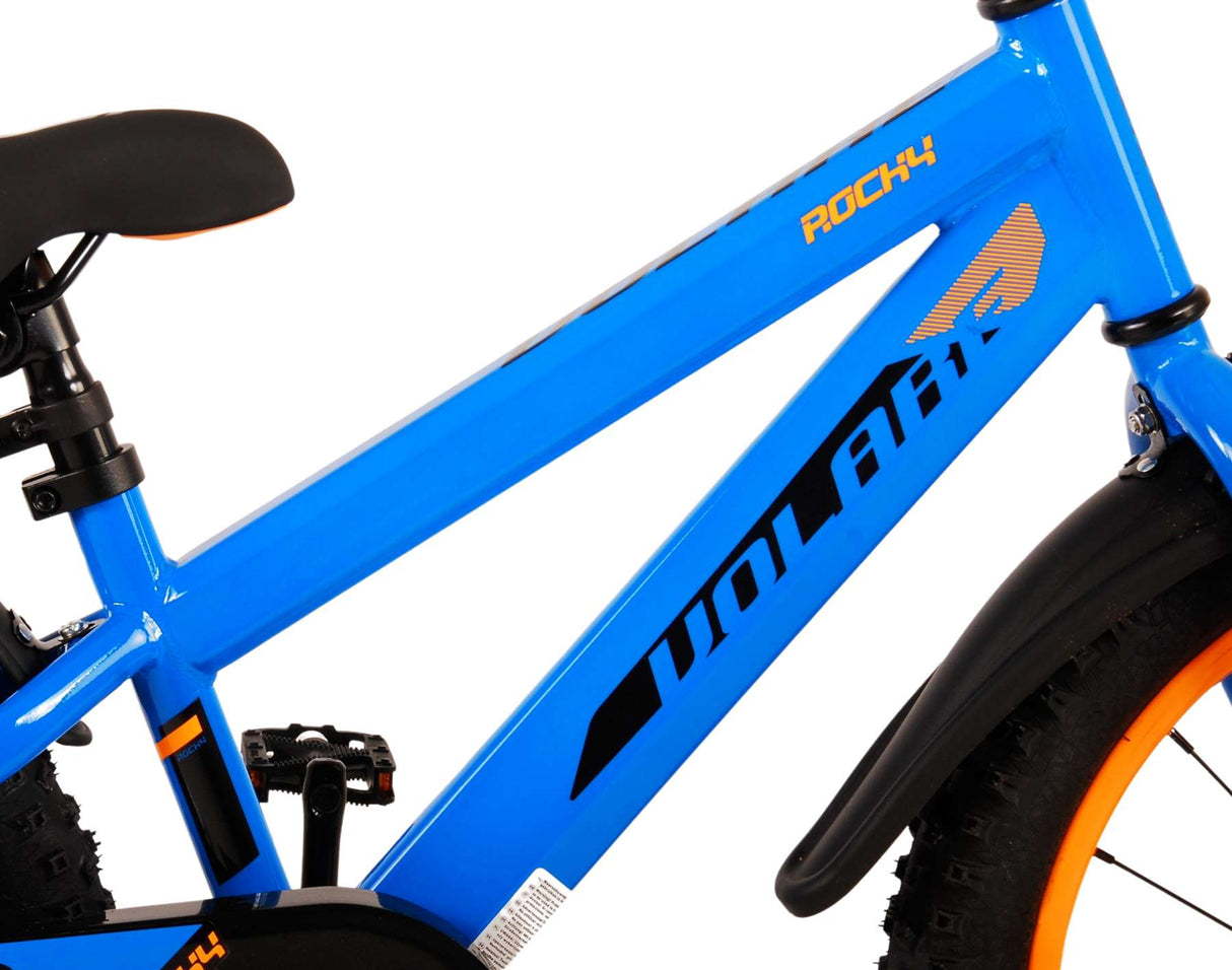 Volare Rocky Children's Bicycle - Jungen - 18 Zoll - Blau