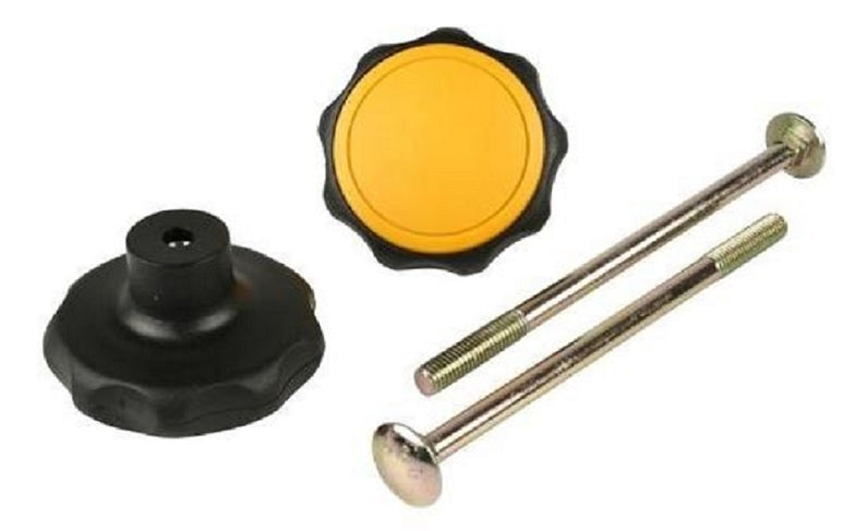 Drehknopf mit Bolzen schwarz orange (2)