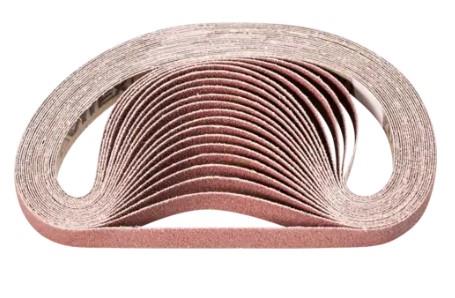 Pferd Schleifband 13x457mm braun A80 | 10 Stück