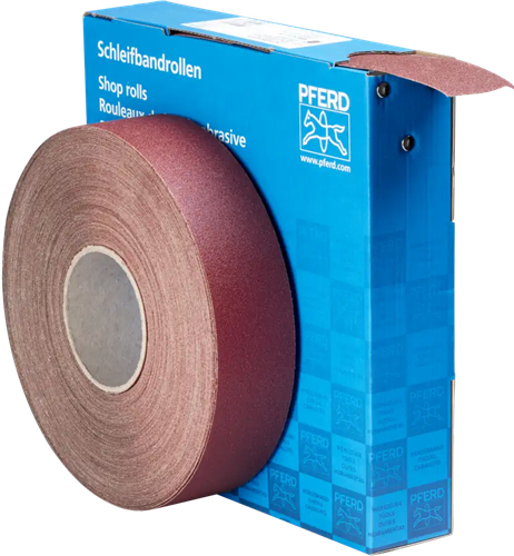 Pferd Schmirgelleinen 50mmx50m p240