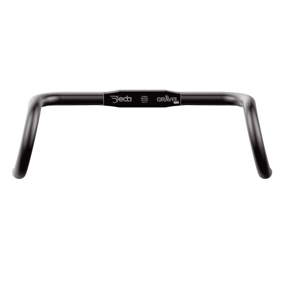 Deda Lenkung Biegung Kies 100 RHM Di2 44 cm Alu Bob Black