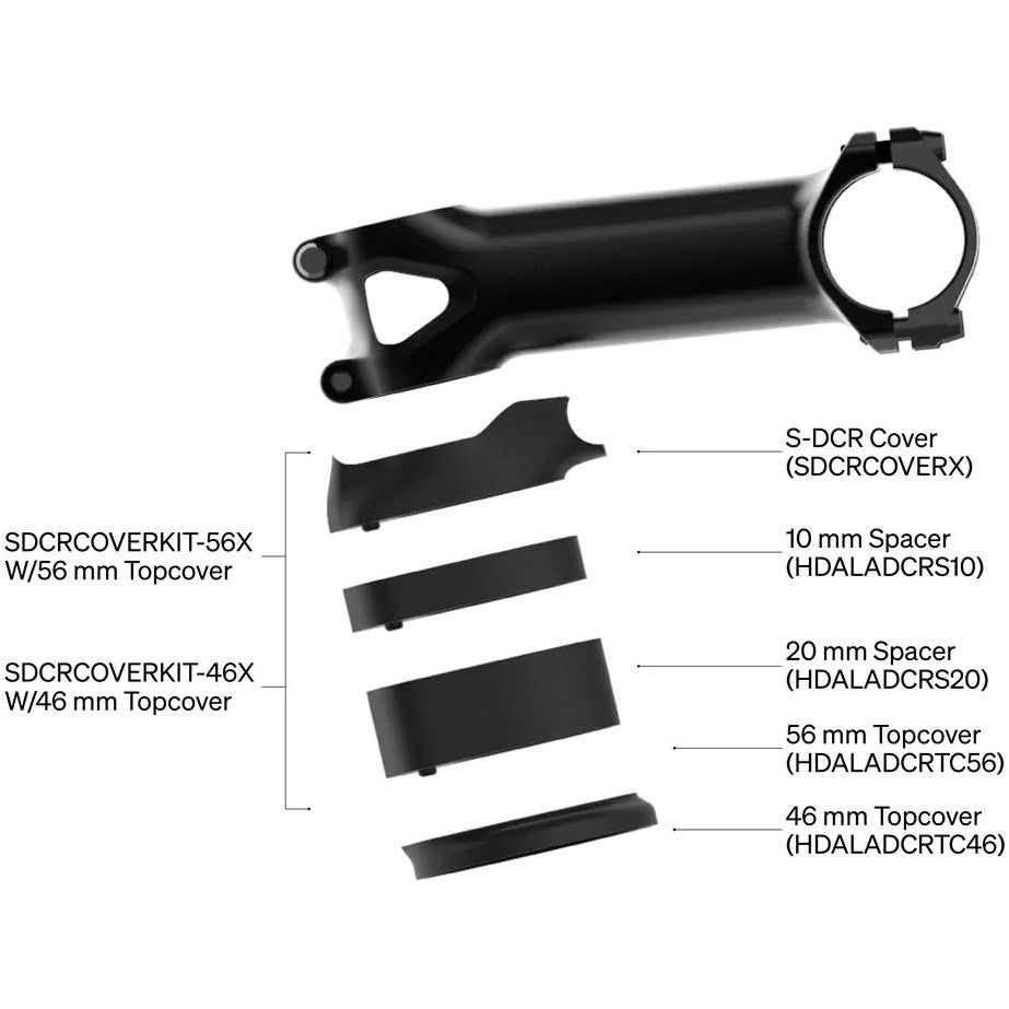 Dedacciai Deda Ball Head S-DCR 46 mm für Zero2 und Zero1