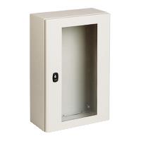 Schneider Elektroschrank 400x600x250 Glastür
