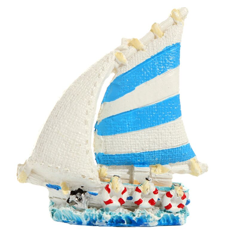 Segelboot - Strand-Souvenir, nautische Dekoration
