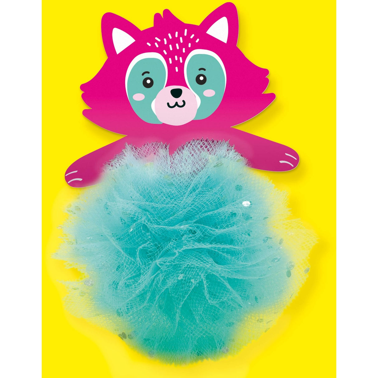SES Glitter Tüllpompons