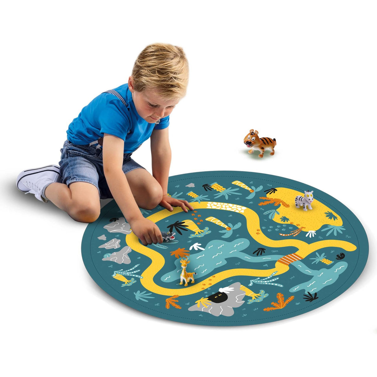 SES Creative SES Speelmat und Aufbewahrungstasche 2-in-1