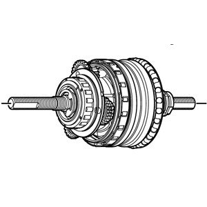 Shimano Nexus 8 Interieur SG-C6011 8R35 8R36 C6010-8R