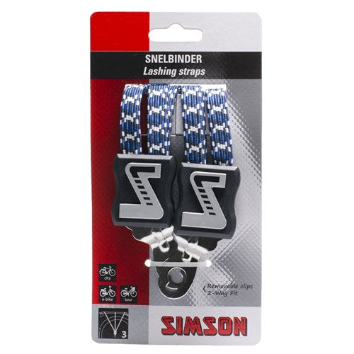 Snelbinder Trio Simson mit 3 Bindemitteln - Marine Witz