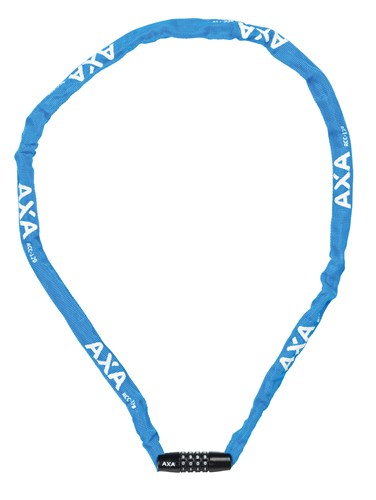 Axa Kettenschloss starr RCC Code 120x3,5 – blau