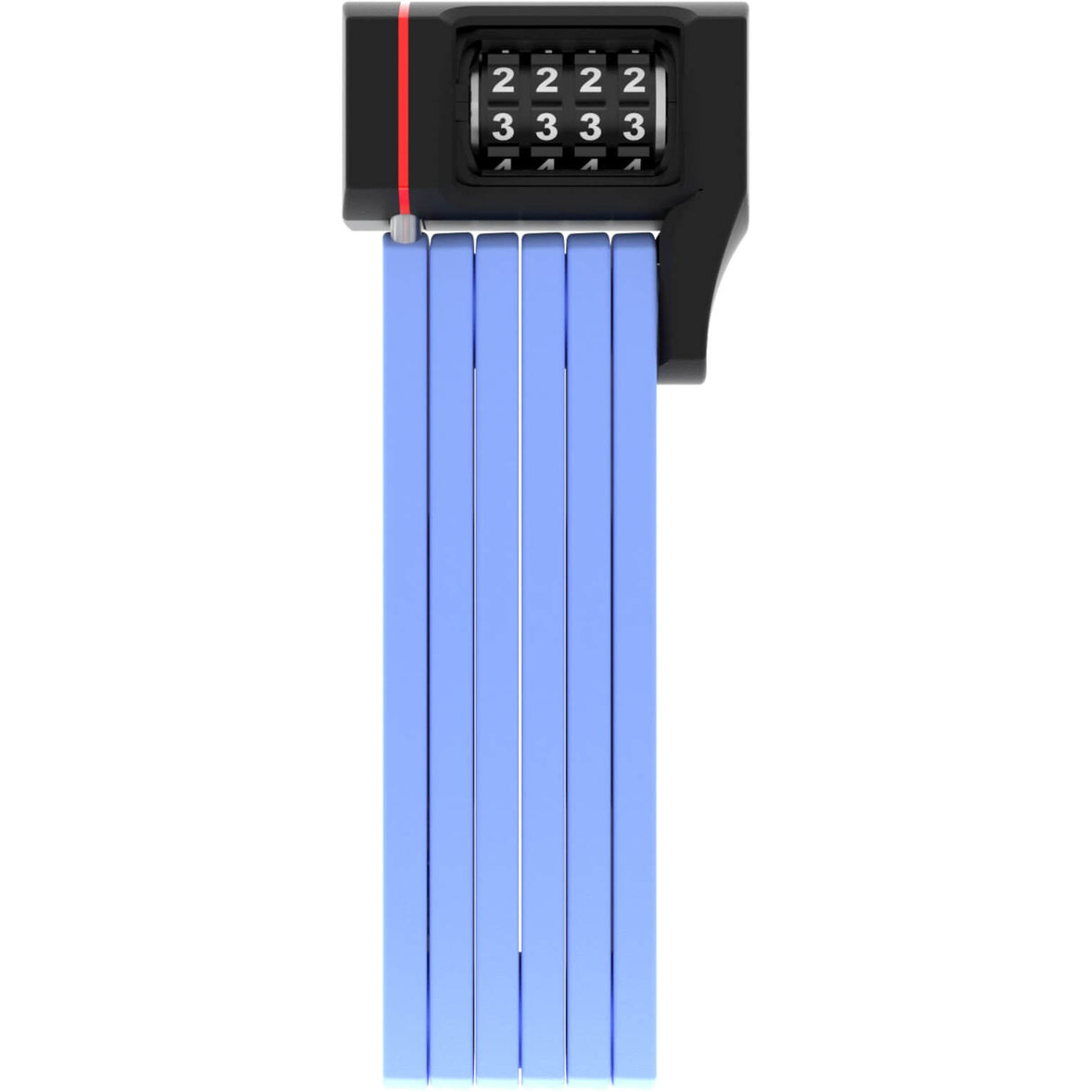 Abus Faltschloss Bordo uGrip 5700C 80 blau SH