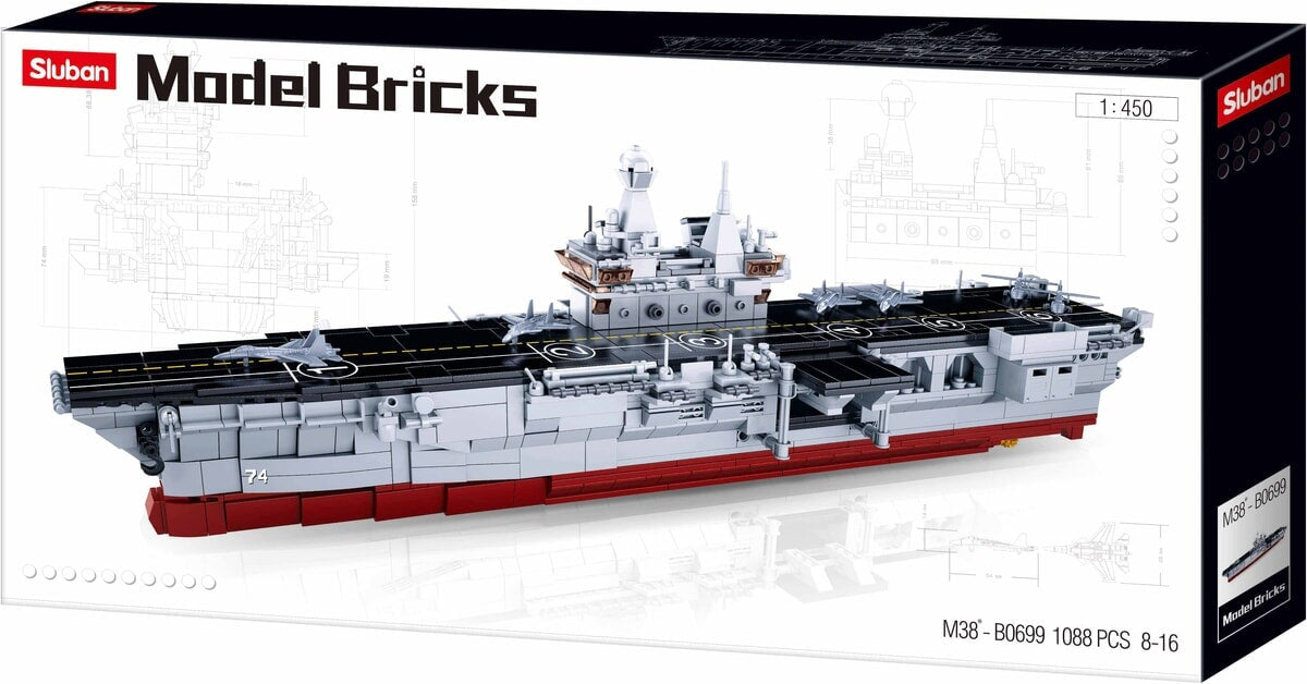 Sluban-Modellbausteine amphibisches Angriffsschiff (M38-B0699)