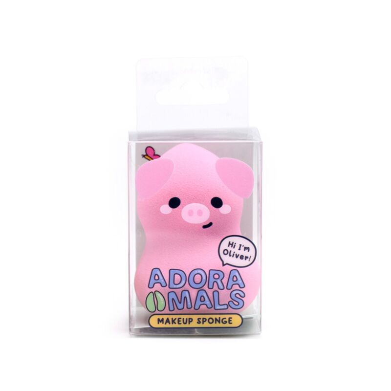 Adoramals Oliver das Schwein Make-up-Mixer-Schwamm