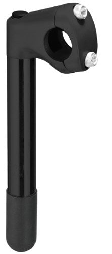 White-Label-Stiel für Kinder. ø22,2 180mm 2 Schrauben schwarz