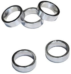 HH -Tasche Ein 5 -Ball -Kopf -Füllring 1 Silber 10mm Abstandhalter