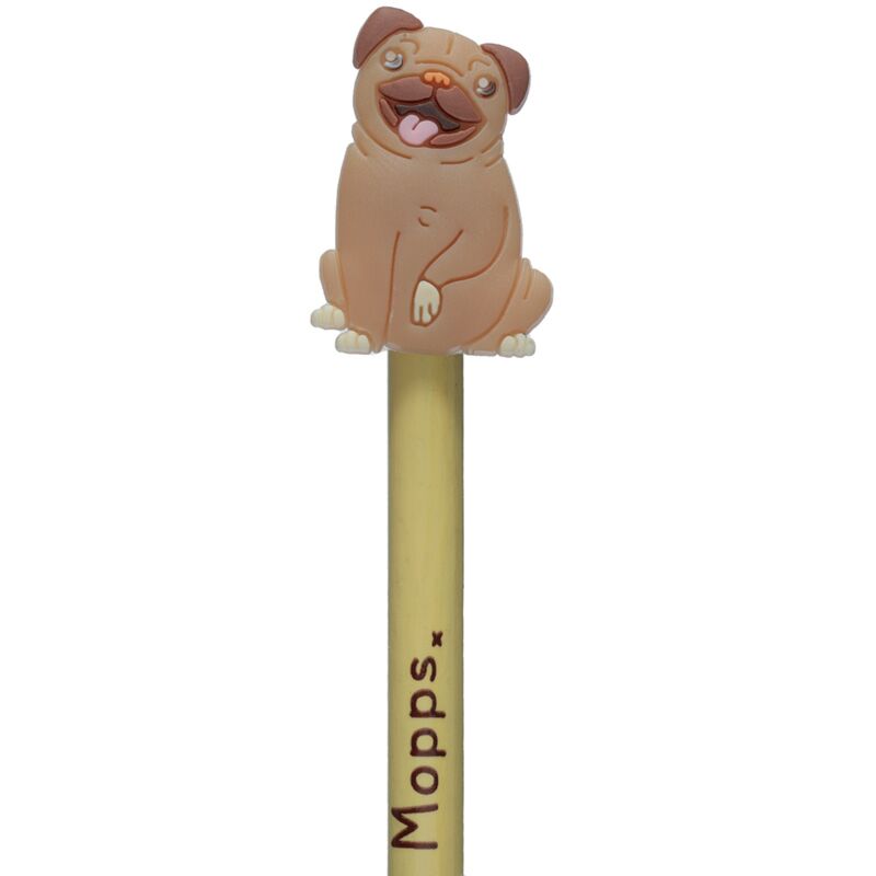 Mops – Bleistift mit PVC-Oberseite