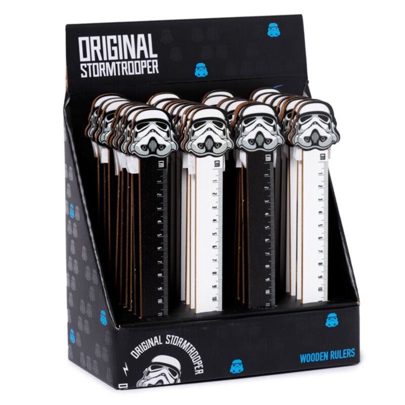 Das originale Stormtrooper-Holzlineal 15 cm