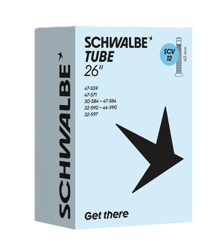 Schwalbe-Schlauch (SCV12) – 26 Zoll (30 47-559 597) – Klickventil