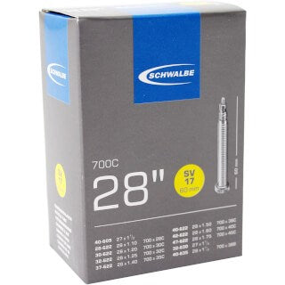 Schwalbe-Schlauch (SV17) – Tour-Kies – 28 Zoll (28 47-622 635) – Presta 60 mm