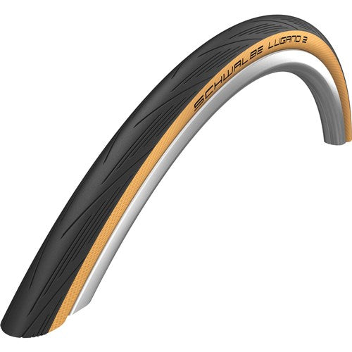 Schwalbe Tire 25-622 Black Leber Lugano II K-Guard HS 471