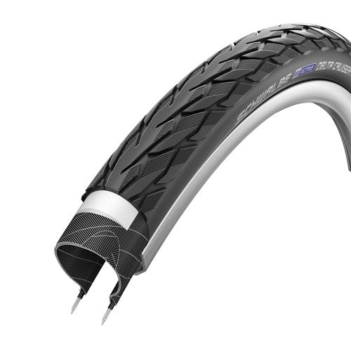 Outdoor-Reifendelta Cruiser plus 28 Zoll 40-622 Schwarz