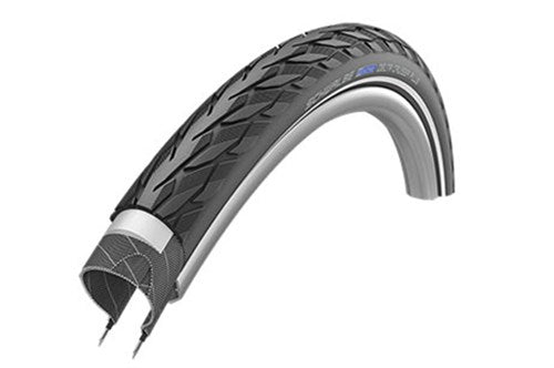 Outdoor -Reifendelta Cruiser plus 28 x 1,10 Gummischwarz