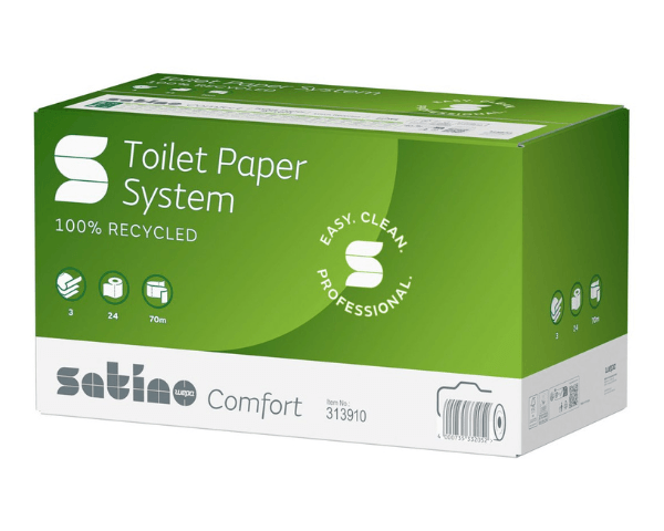 Satino Toilettenpapier jt3 Systemrolle 3-lagig (24x70m)