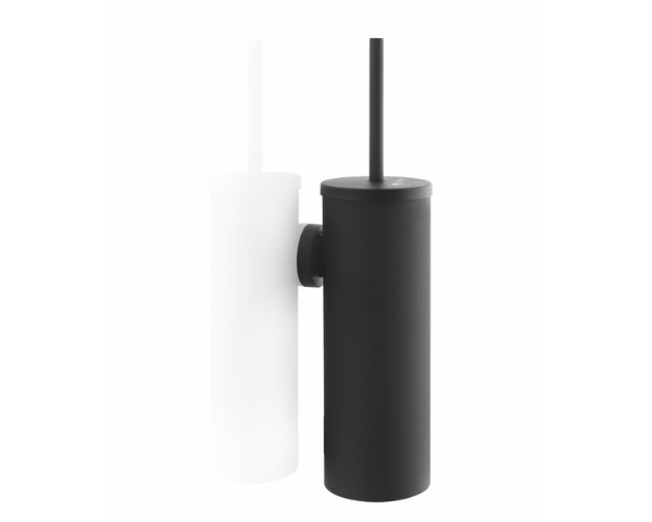 Satino black WC-Bürstengarnitur Metall schwarz (1 Stück)