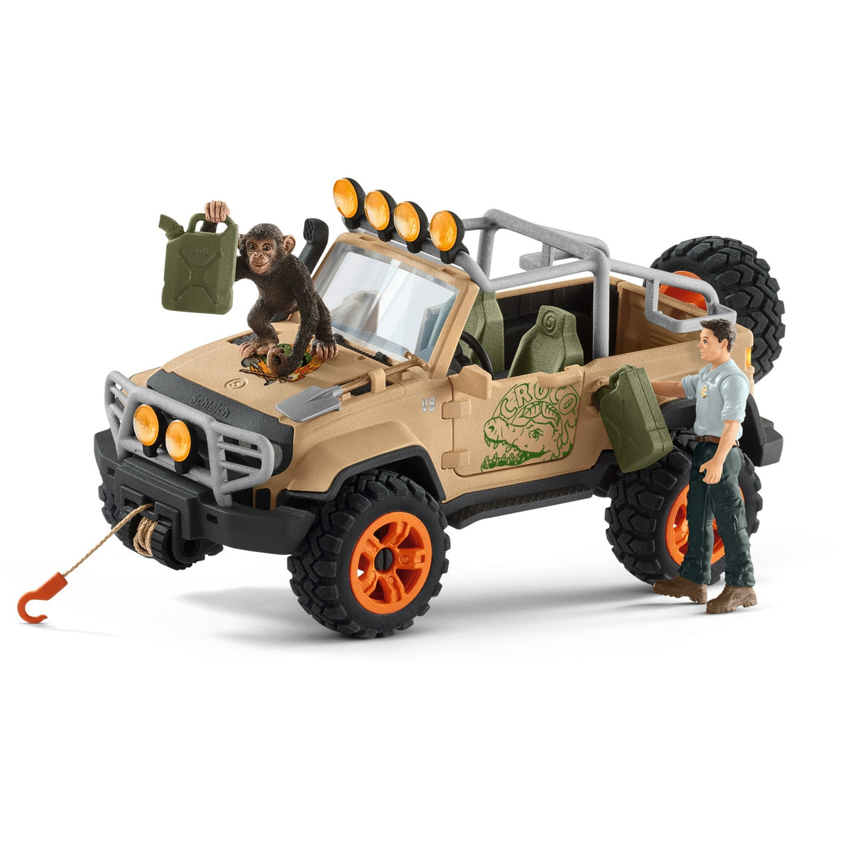 Schleich Wild Life SUV 4x4 mit LIER 42410