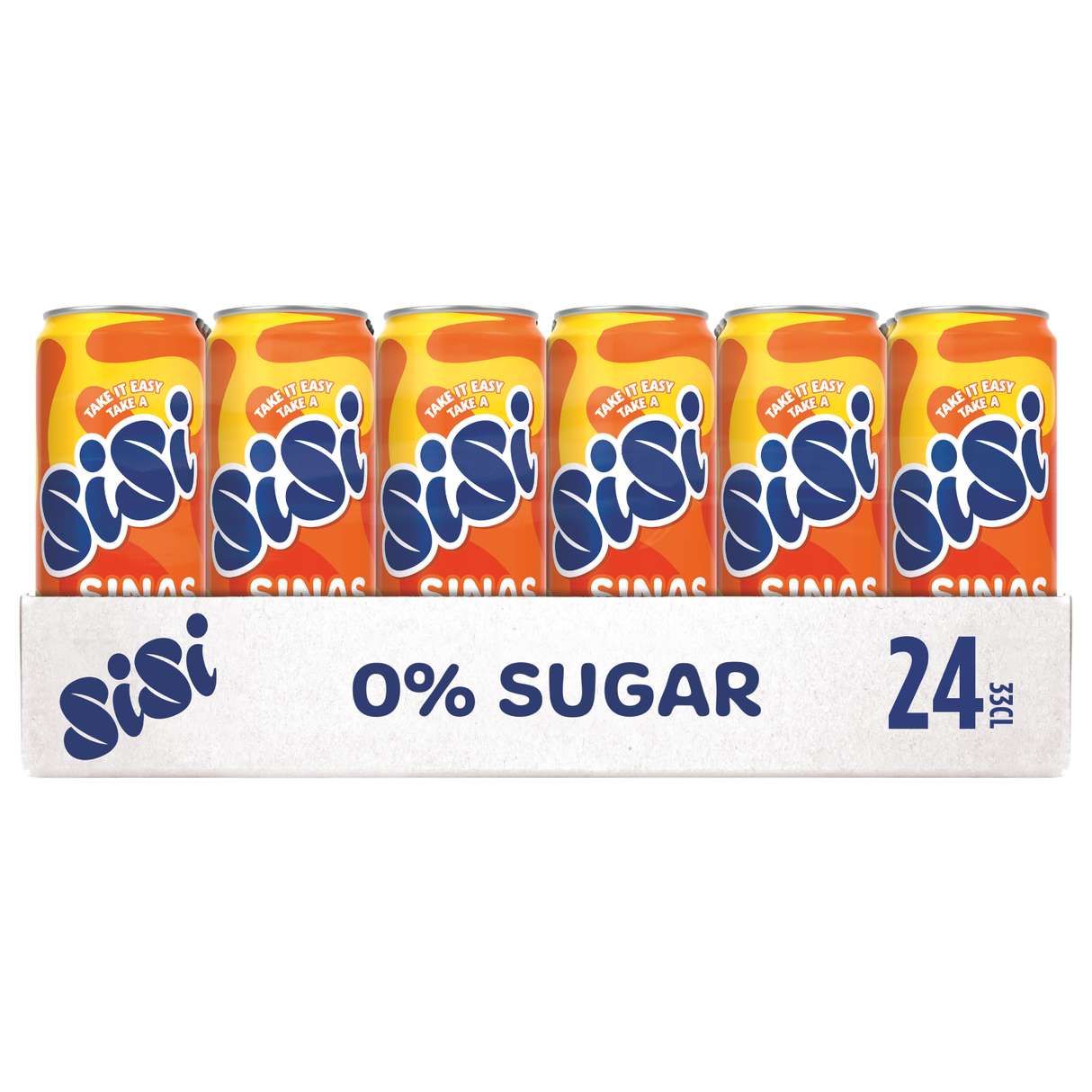Sisi Orange Zero Sugar Dose (24x 33cl)