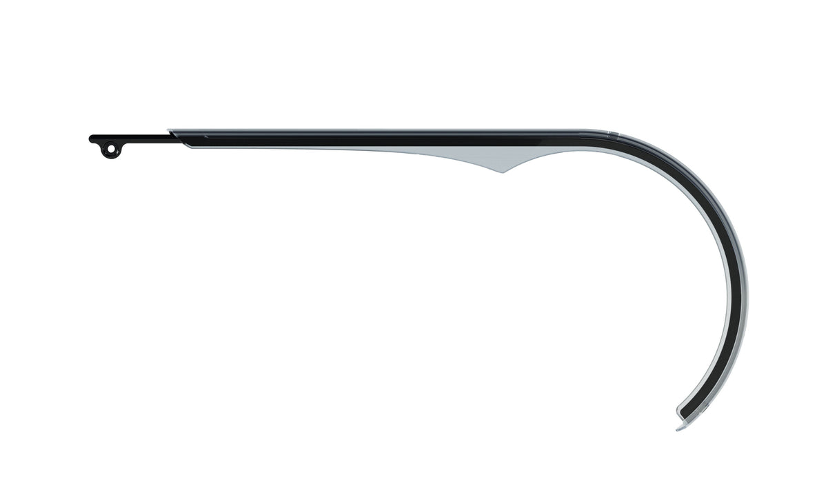 Herrmans Kettenschutz Slim 48t - schwarz transparent
