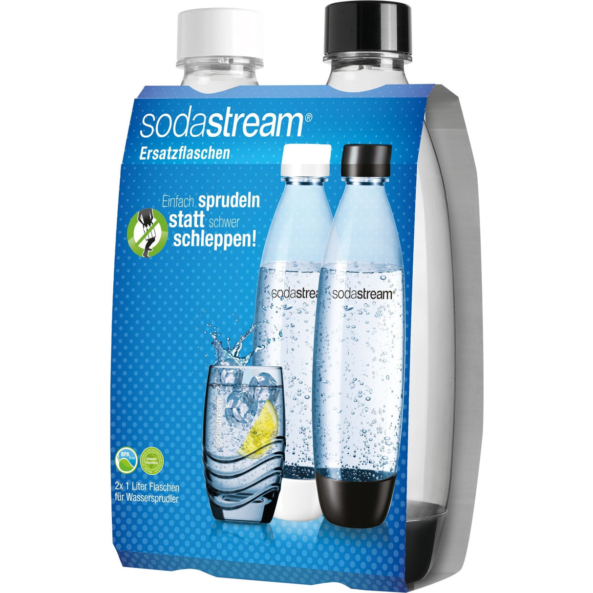 SodaStream Sodastream Soda Pet Flasche 1 Liter, Duopack