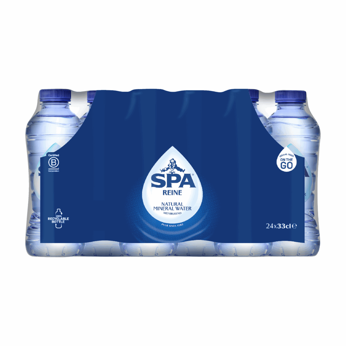 Spa reine blaue Kappe (24x 33cl)