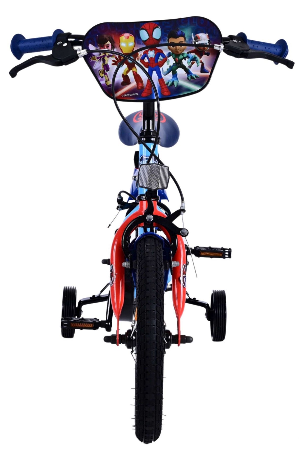Spidey Children's Bicycle - Jungen - 14 Zoll - Blau - Zwei Handbremsen