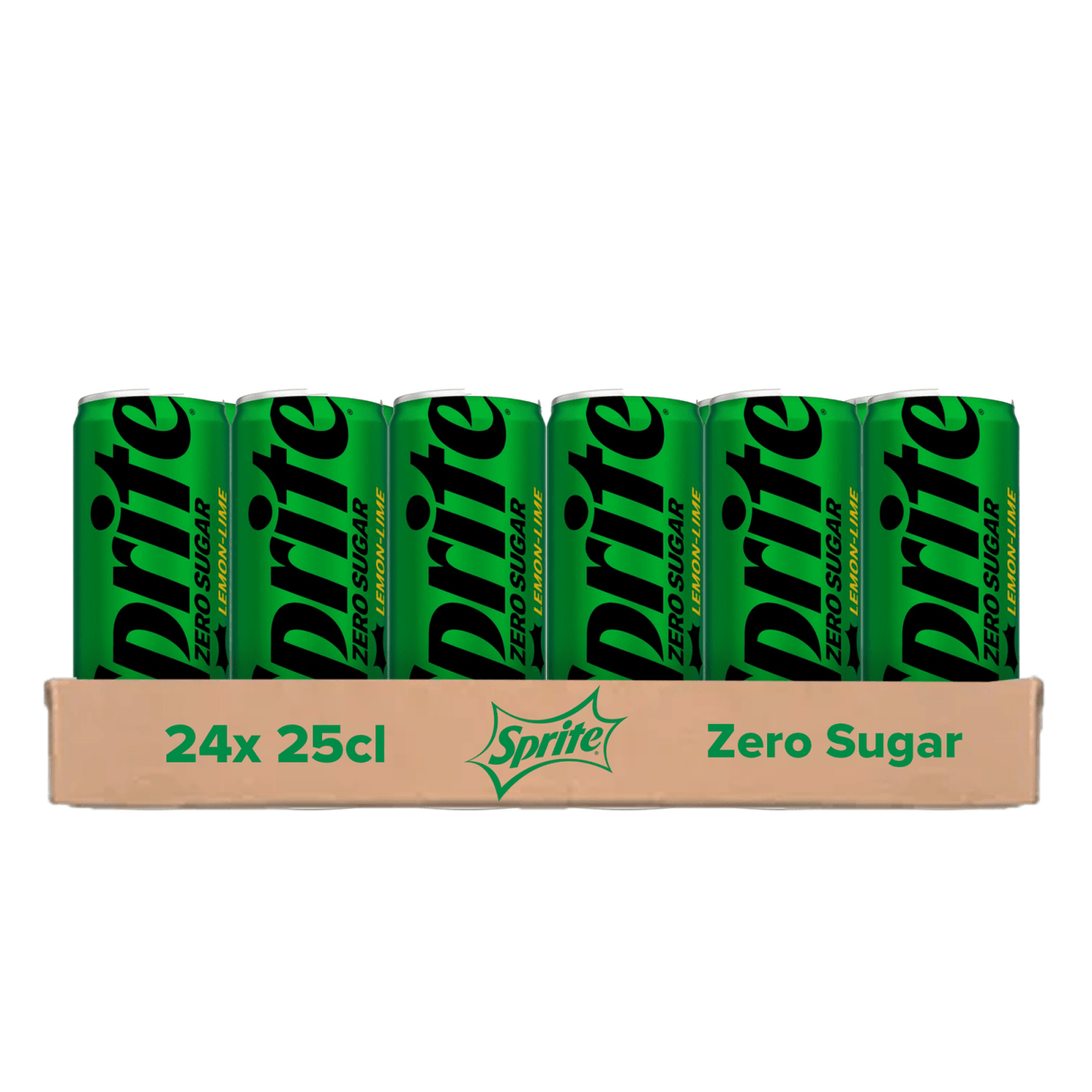 Sprite zero sugar blik (24x25cl)
