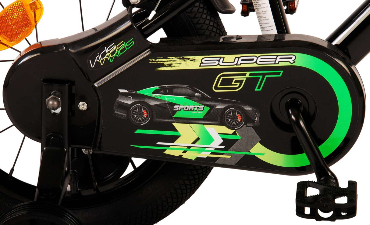 Volare Super GT Kinderbike Jungen 14 Zoll grün zwei Handbremsen