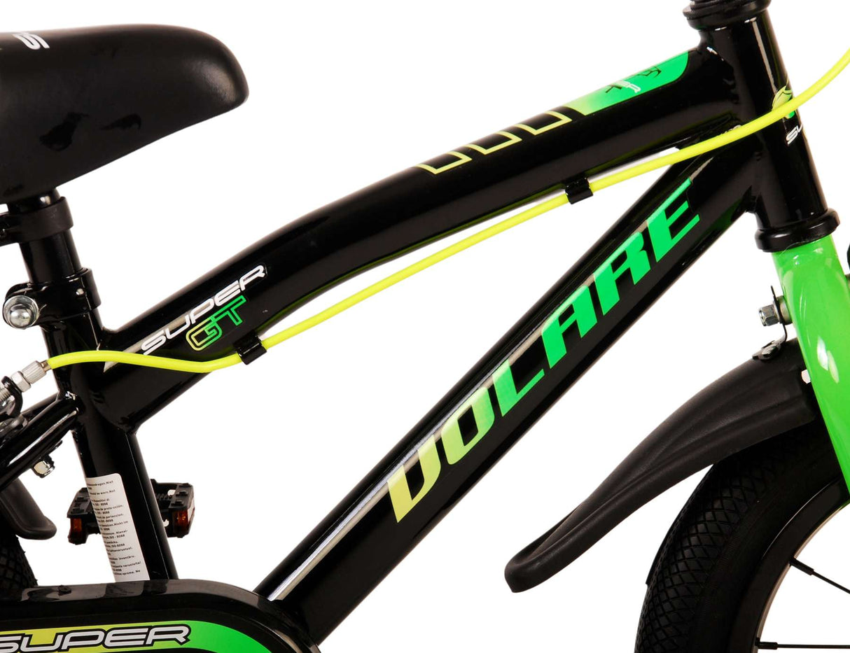 Volare Super GT Kinderbike Jungen 14 Zoll grün zwei Handbremsen