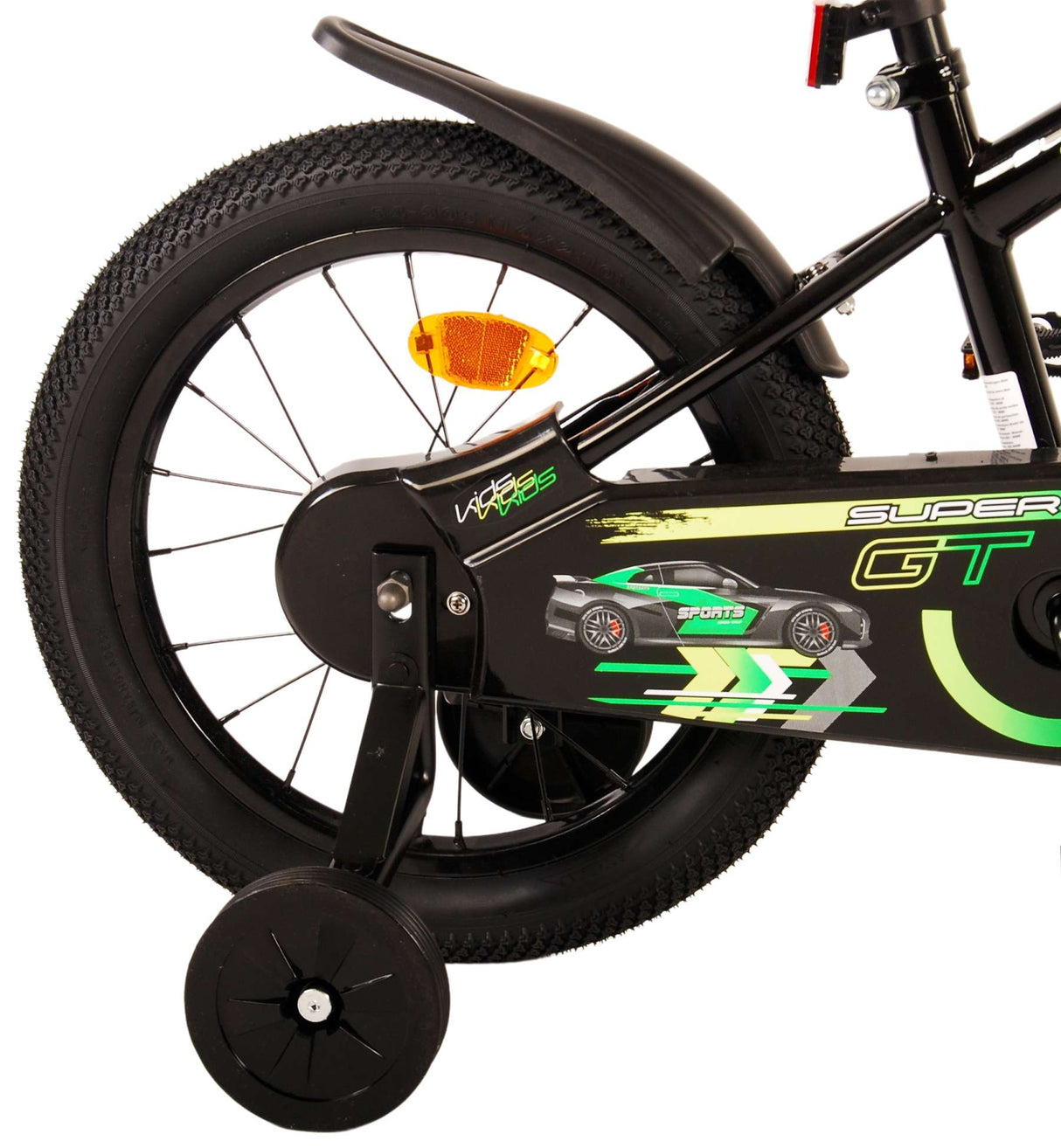 Volare Super GT Kinderbike - Jungen - 16 Zoll - Grün